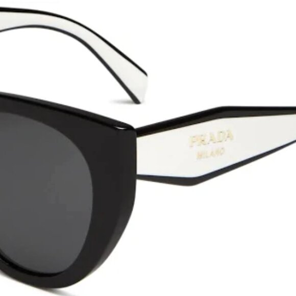 Black & White PRADA Sunglasses - - Picture 1 of 13